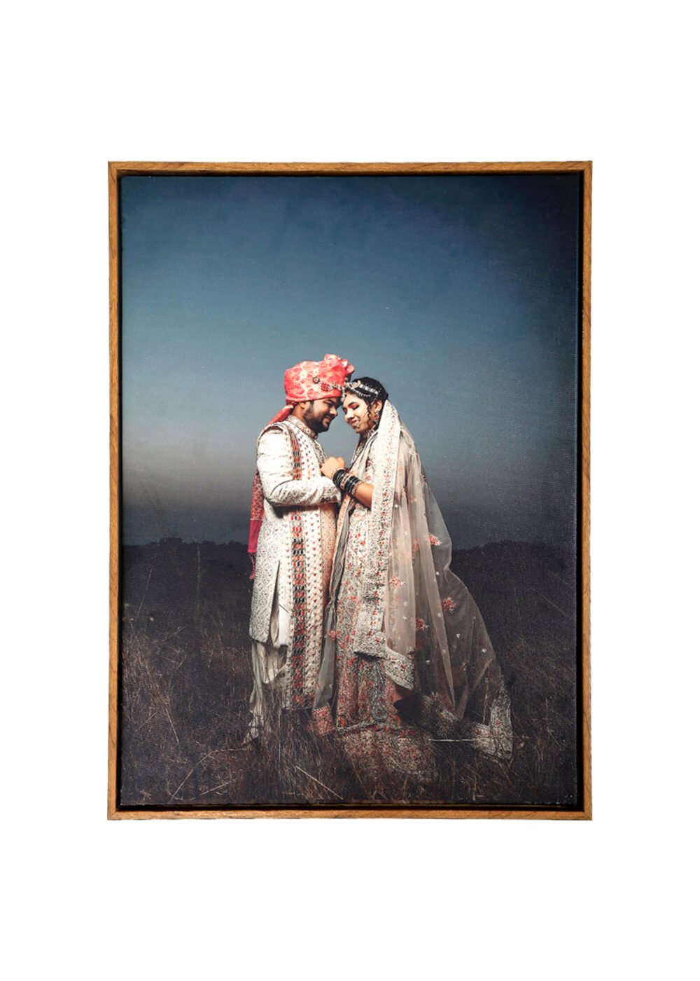 Couple Canvas Photo Frame