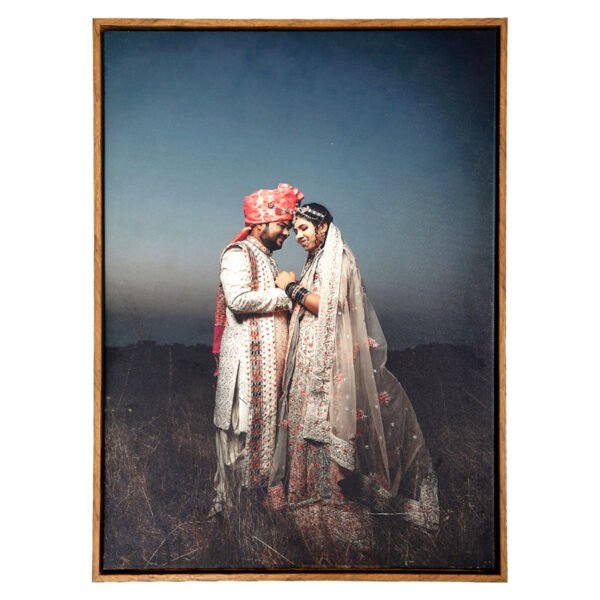 Couple Canvas Photo Frame