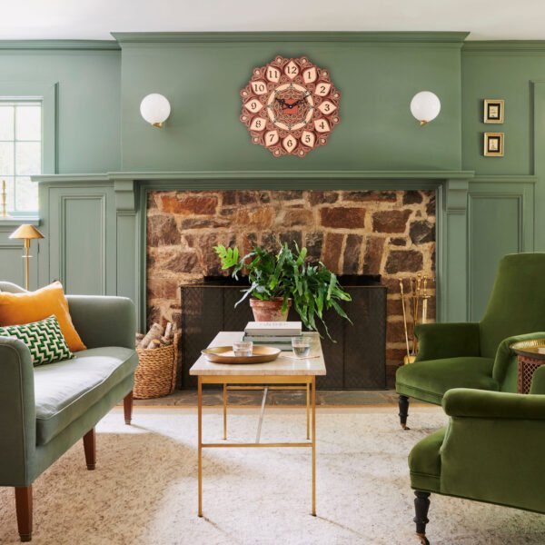 Ember Antique Wall Clock