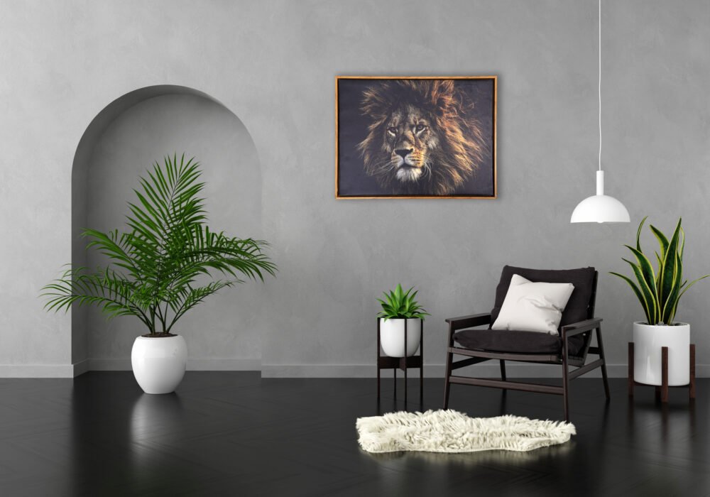 Lion Canvas Photo Frame - Image 3