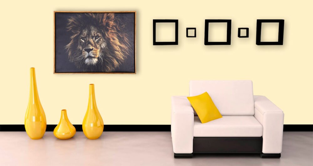 Lion Canvas Photo Frame - Image 2