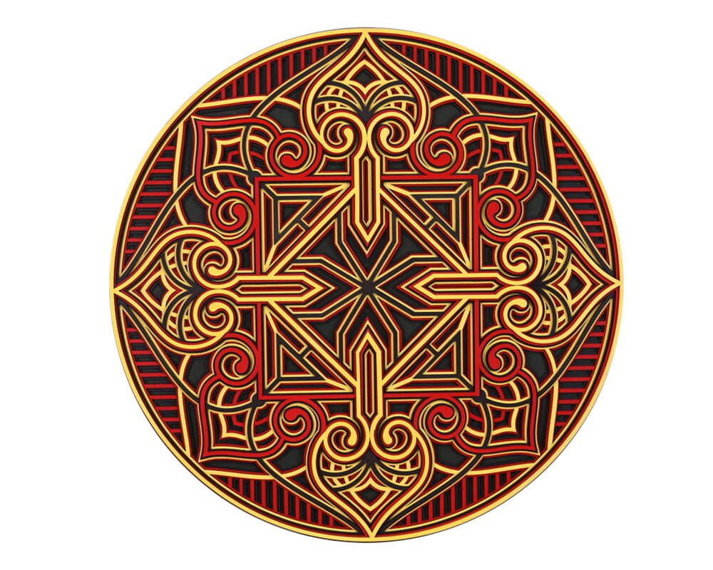 Whorl of Creation Antique Wall Art - Image 2