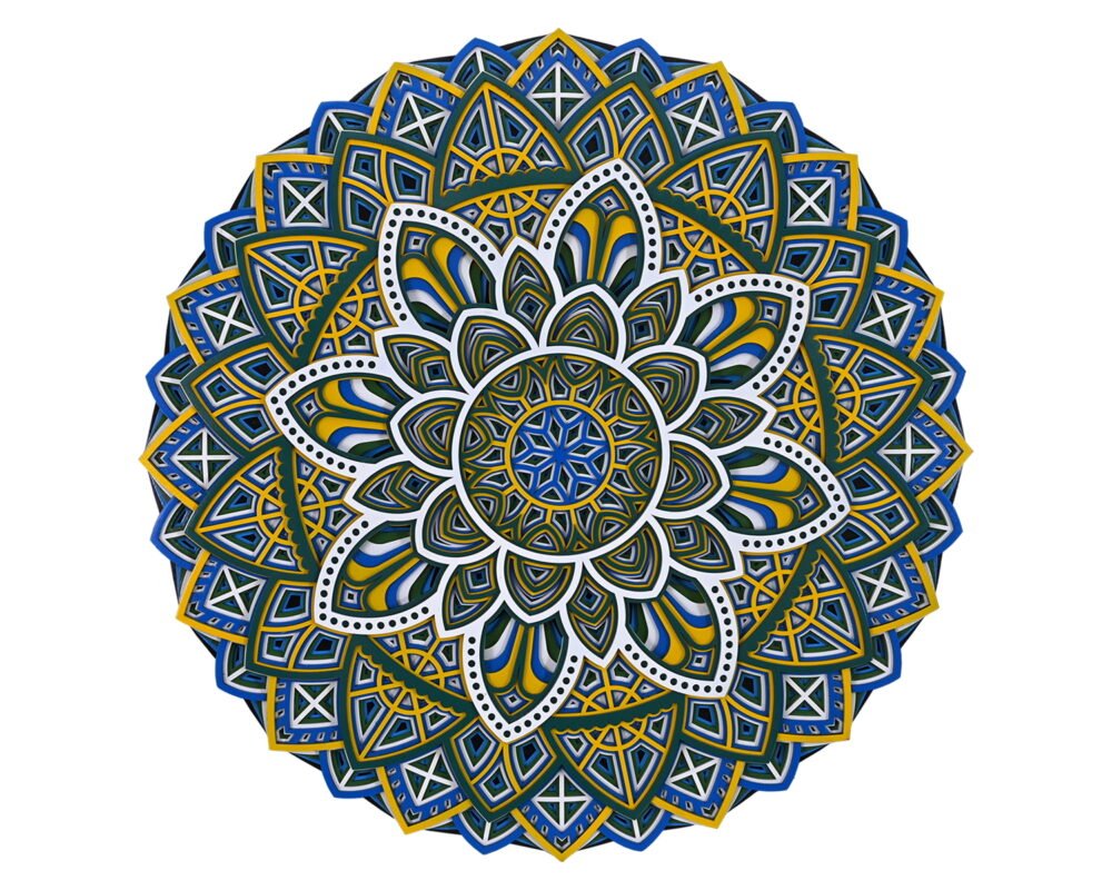 Aura of Colours Antique Wall Art - Image 4