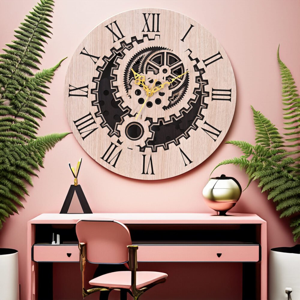 Gearion Antique Wall Clock - Image 2