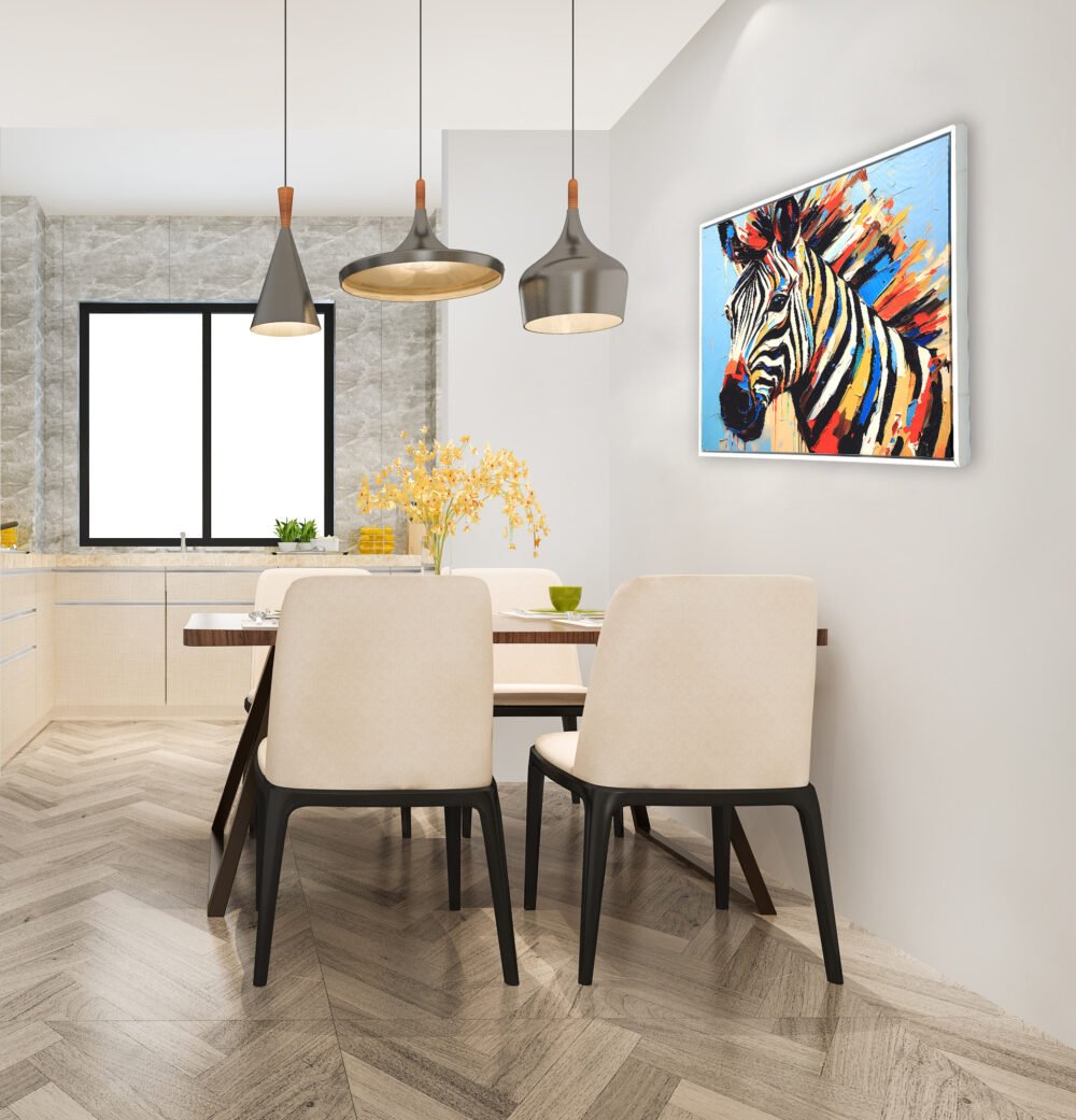 Zebra Canvas Photo Frame - Image 4