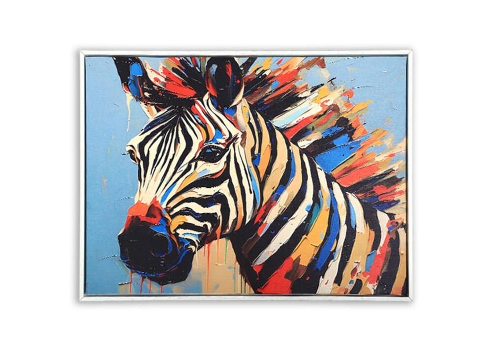Zebra Canvas Photo Frame