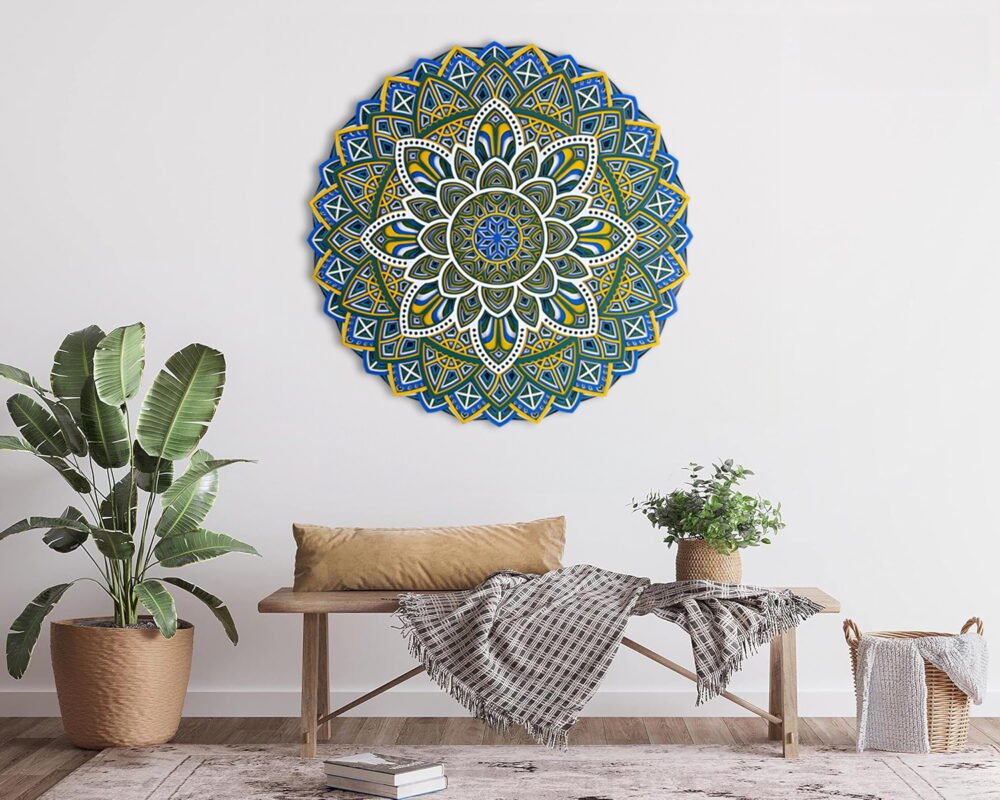 Aura of Colours Antique Wall Art - Image 2
