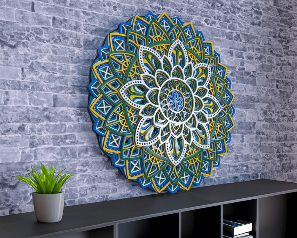 Aura of Colours Antique Wall Art - Image 3