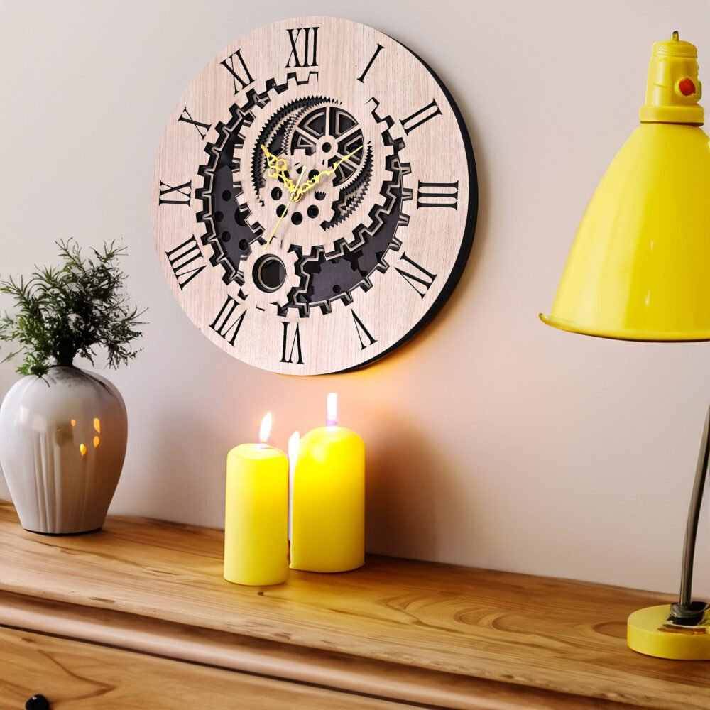 Gearion Antique Wall Clock - Image 3