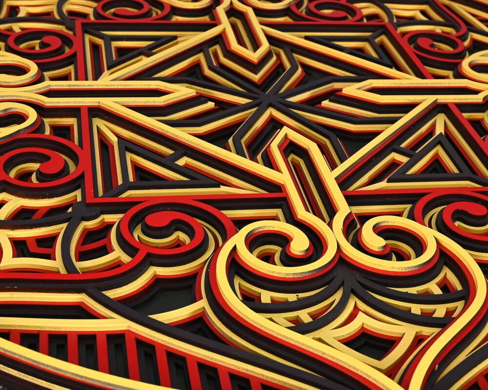 Whorl of Creation Antique Wall Art - Image 6
