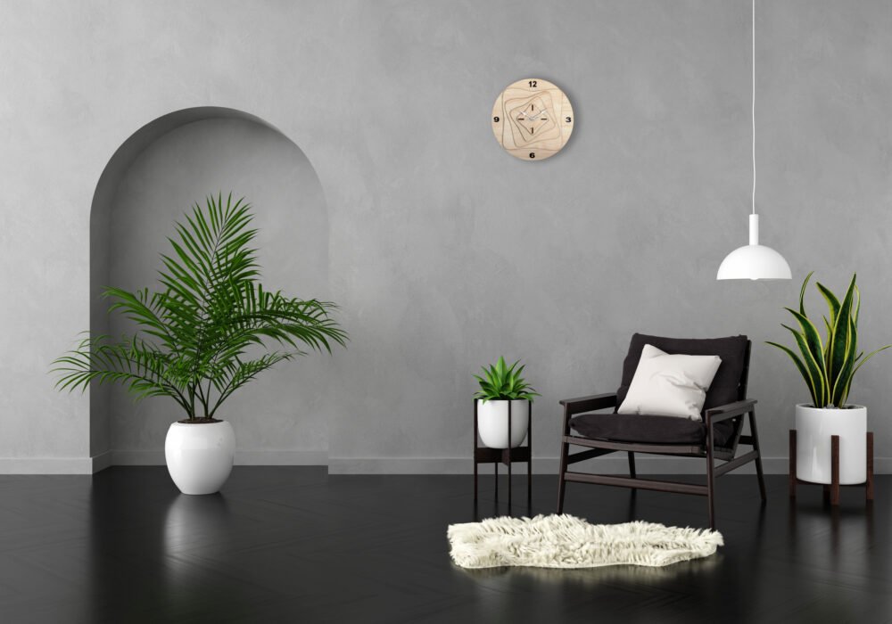 Wooden Wall Clock - Image 2