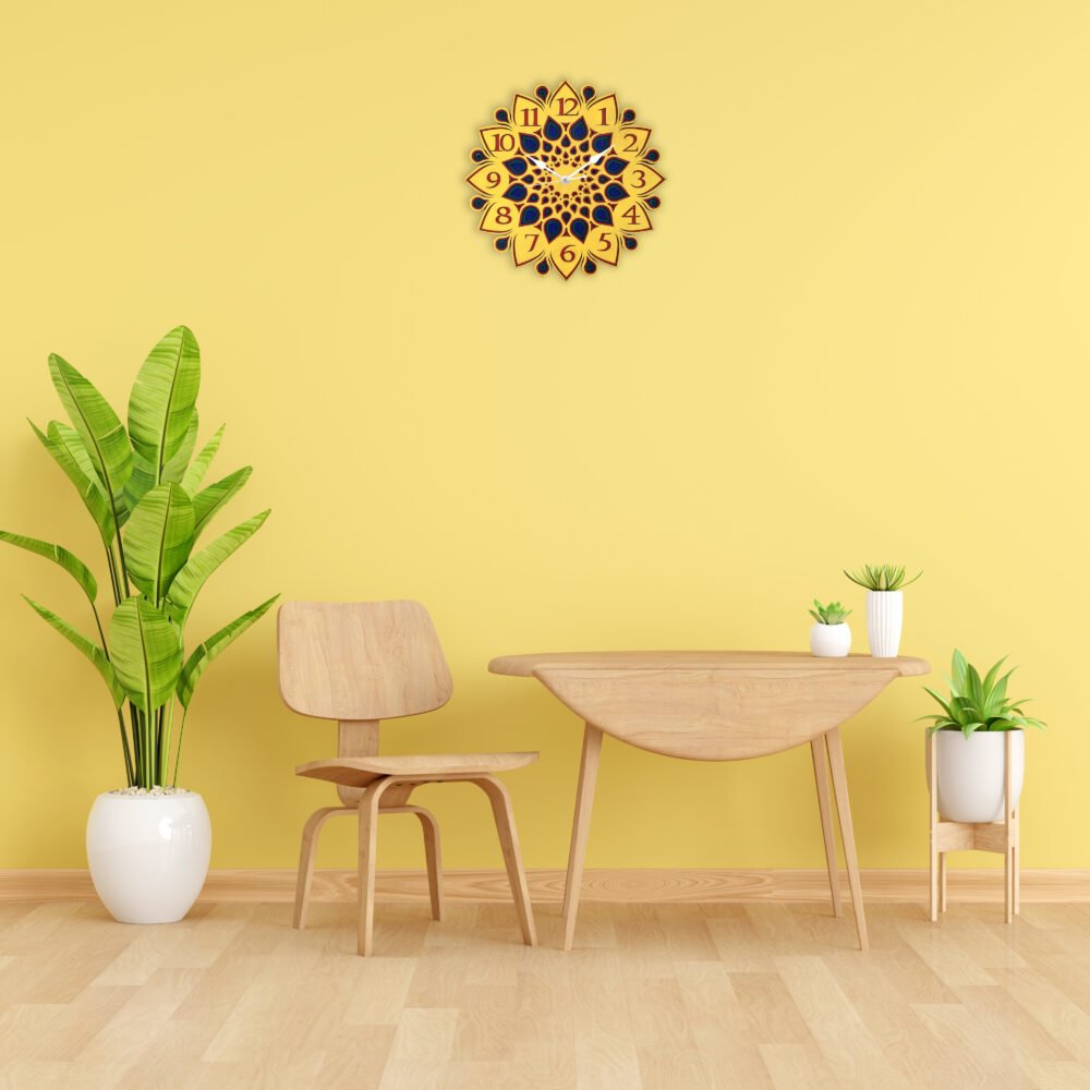Floral Eternity Antique Wall Clock - Image 10