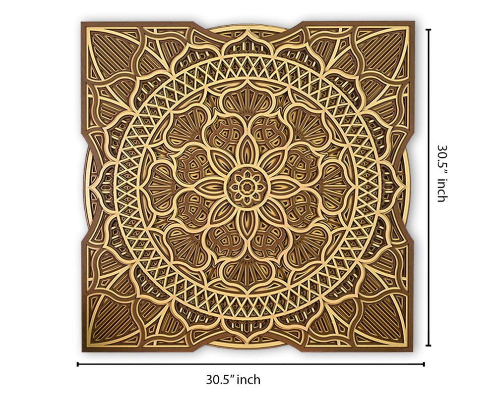 Geometric Aura  Antique Wall Art - Image 6