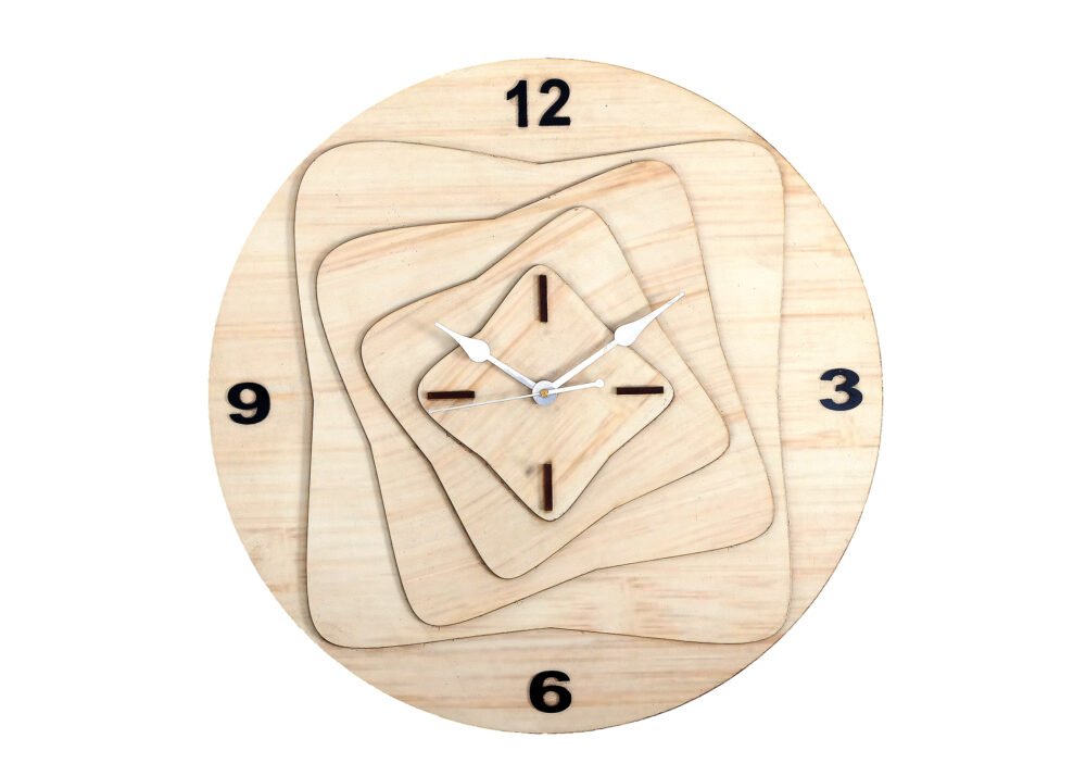 Wooden Wall Clock