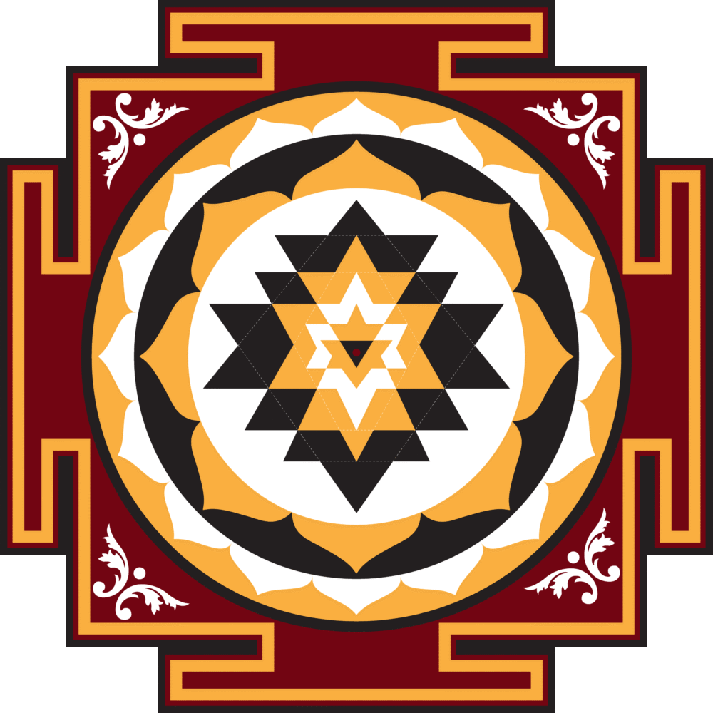 Shree Yantra Antique Wall Art - Image 7